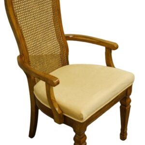 BERNHARDT FURNITURE Italian Provincial Cane Back Dining Arm Chair 251 ...